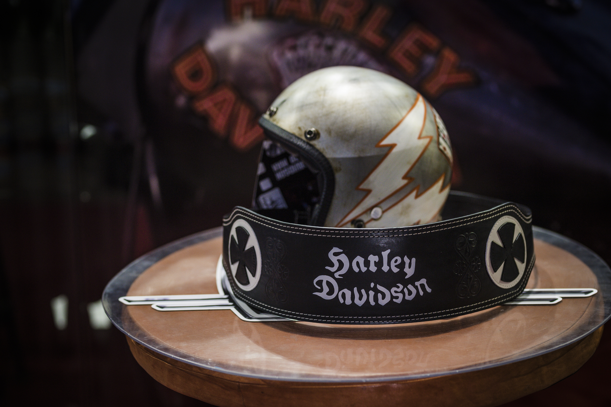 Harley Davidson Baron Solid Brass Eagle Belt Buckle – Vintage by Misty
